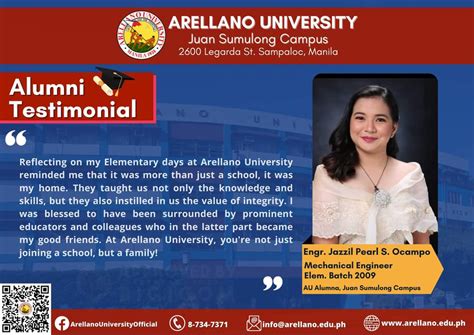 Reviews of Arellano University graduates.